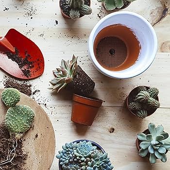 Amazon.co.jp: Unikato 鉢底ネット 鉢底網 細目 植木鉢グリッド